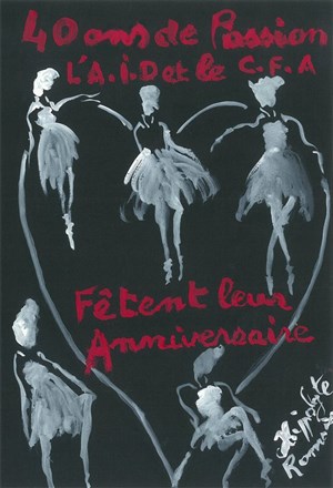 Affiche de L'AID et CFA fêtent leur anniversaire | 40 ans de passion