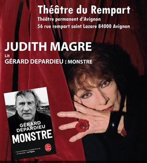 Affiche de Judith Magre lit Gérard Depardieu