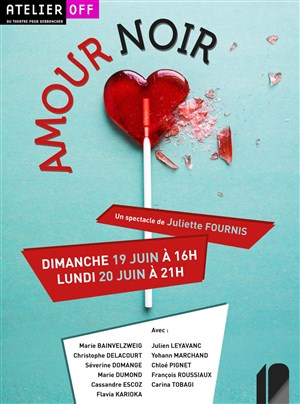 Affiche de Amour Noir