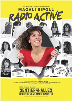 Affiche de Magali Ripoll dans Radio Active