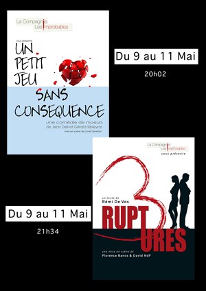 Affiche de Un petit jeu sans conséquence et Trois ruptures