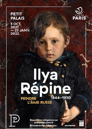 Affiche de Visite guidée de l'exposition : Ilya Repine, Peindre l'âme russe | par Michel Lhéritier