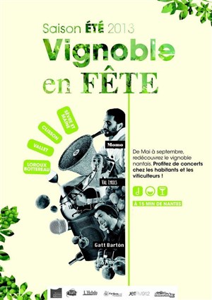 Affiche de Gatt Barton + Momo | Vignoble en fête