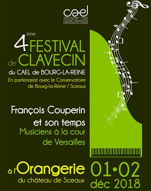 Affiche de 4ème Festival de Clavecin - CAEL