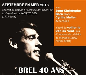 Affiche de Brel 40 ans déja!