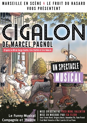 Affiche de Cigalon de Marcel Pagnol