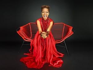 Affiche de Lisa Simone "My world"