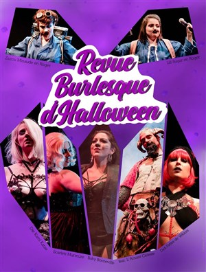 Affiche de L'envoutante Revue Burlesque Spécial Halloween