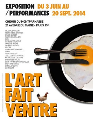 Affiche de L'Art fait ventre