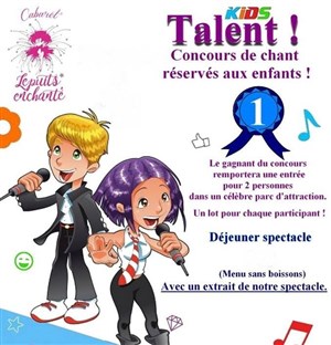 Affiche de Concours de chant kids