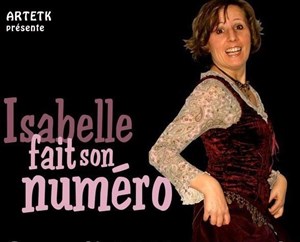 Affiche de Isabelle Bonadei dans Isabelle fait son numero