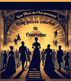 Affiche de 5 pièces courtes de Courteline