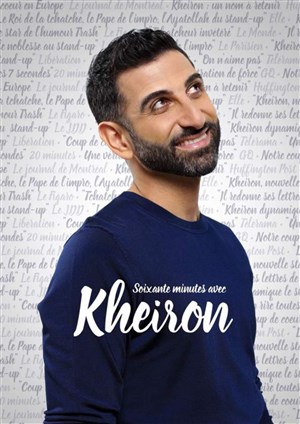 Affiche de Kheiron dans 60 minutes avec Kheiron