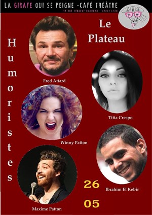 Affiche de Humoristes : Le plateau de la Girafe