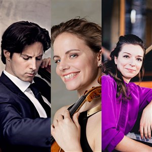 Affiche de Julia Fischer Trio | Flâneries Musicales de Reims 2024