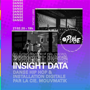 Affiche de Insight Data : Danse hip-hop et Installation digitale