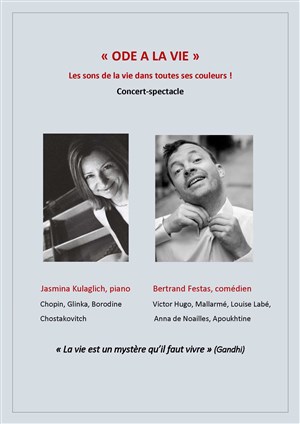 Affiche de Ode à la vie | Concert spectacle
