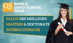 Affiche de Salon QS Masters & Doctorats Internationaux