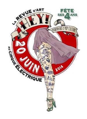 Affiche de Hey ! la compagnie ciné performance