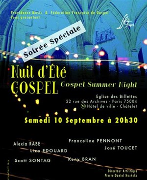 Affiche de Nuits d'été Gospel : La Spéciale