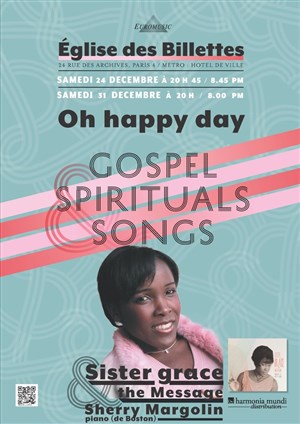 Affiche de Gospel, Spiritual & Songs | Sister Grace & The Message