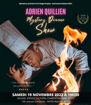 Affiche de Adrien Quillien dans The mystery dinner show