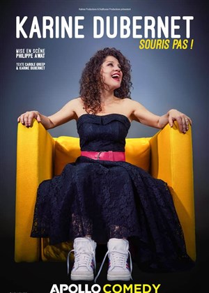 Affiche de Karine Dubernet dans Souris pas !