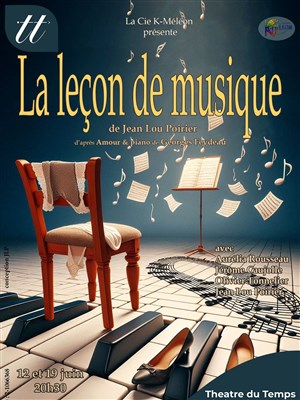 Affiche de La leçon de musique