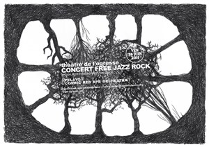 Affiche de Cosmic Red Ape et Pelayo