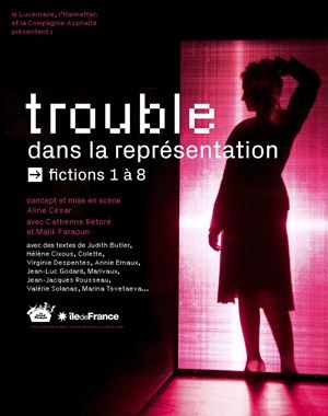 Affiche de Trouble dans la représentation | Fictions 1 à 8