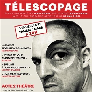 Affiche de Jamel Khada dans Téléscopage