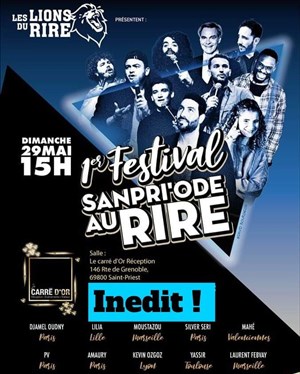 Affiche de Festival humoristique Sanpri'ode au rire