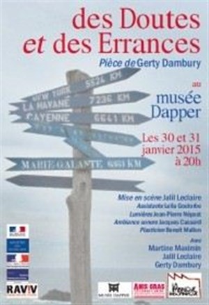 Affiche de Des doutes et des errances