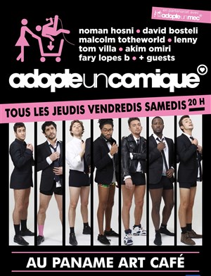 Affiche de Adopteuncomique.com