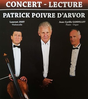 Affiche de Patrick Poivre d'Arvor Trio | Concert-lecture