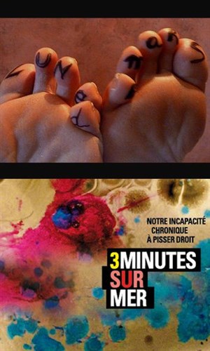 Affiche de 3 minutes sur mer + Lune de mars