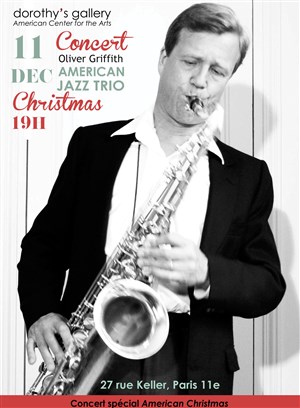 Affiche de Soirée Noël avec Oliver Griffith & the American Jazz Trio