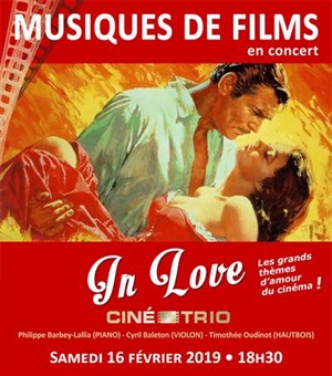 Affiche de Concert Ciné-Trio #39