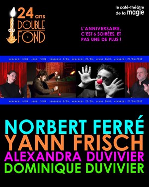 Affiche de Soirée anniversaire du Double fond