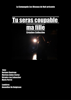 Affiche de Tu seras coupable ma fille