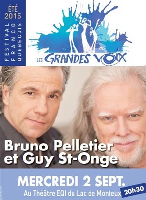 Affiche de Bruno Pelletier et Guy St Onge