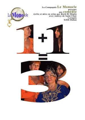 Affiche de Un + un = trois