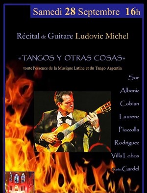Affiche de Récital de Guitare : Musique Latine et Tango Argentin