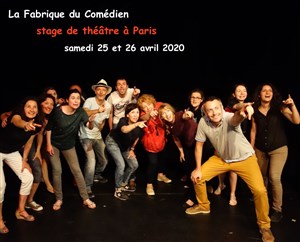 Affiche de Stage théâtre impro