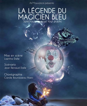 Affiche de La légende du magicien bleu