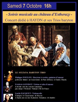 Affiche de Concert dédié à Haydn