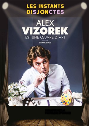 Affiche de Alex Vizorek dans Alex Vizorek est une oeuvre d'art