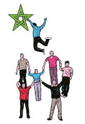 Affiche de Azimut | par le Groupe acrobatique de Tanger Jamila Abdellaoui