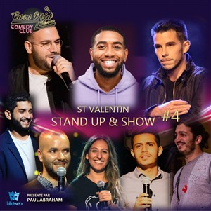 Affiche de St Valentin Standup et Show | au Casa Mia Show