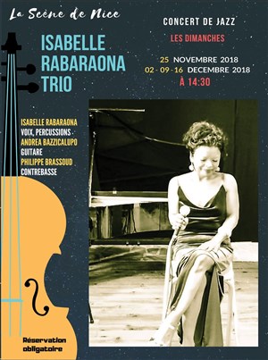 Affiche de Isabelle Rabaraona Trio
